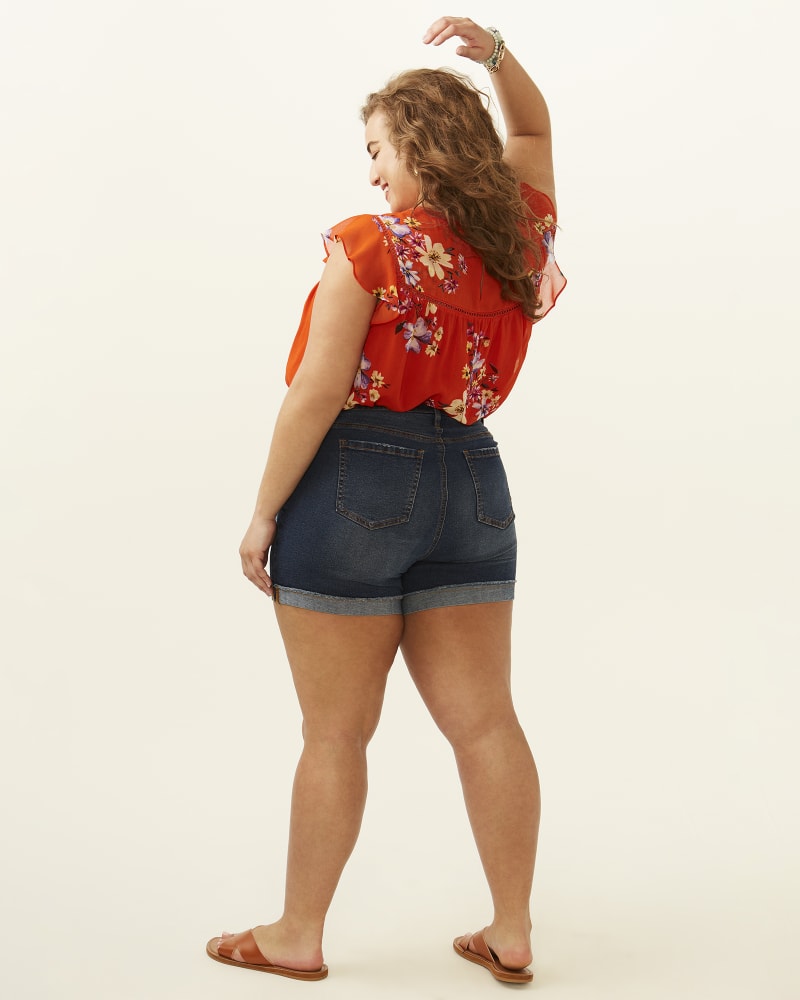 Rolled sales hem shorts